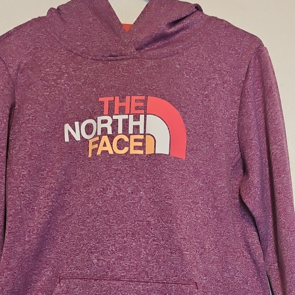 The North Face Heathered Purple Hoodie